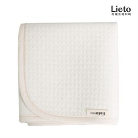 [Lieto_Baby]Lieto Organic 7-ply double-sided waterproof mat_Medium_Natural fiber, cotton material_ Made in KOREA